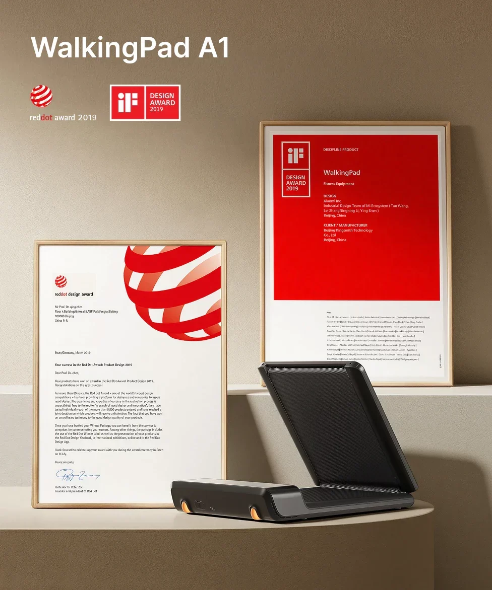 walkingpad-a1-design-awards